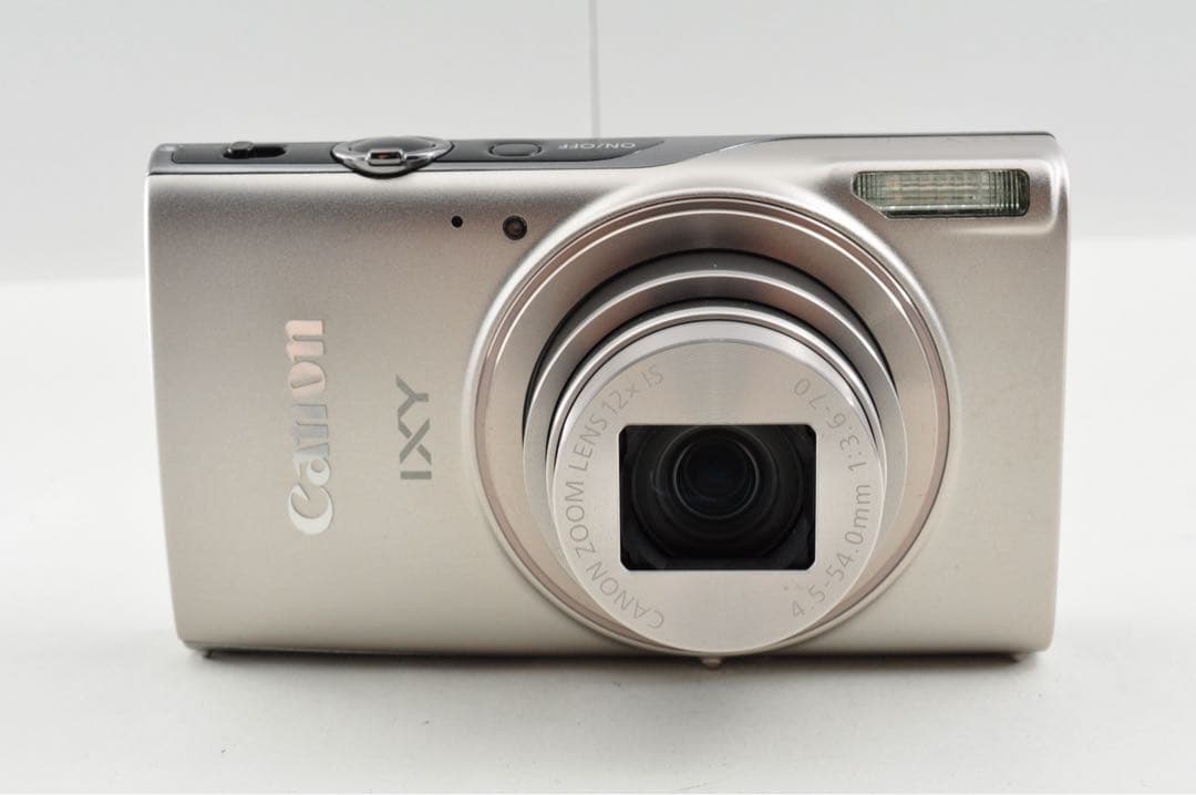 美品　Canon キャノン IXY 650 シルバー　デジカメ