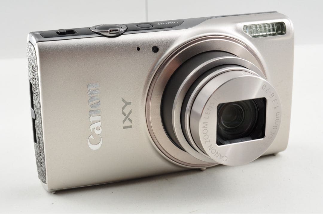 美品　Canon キャノン IXY 650 シルバー　デジカメ