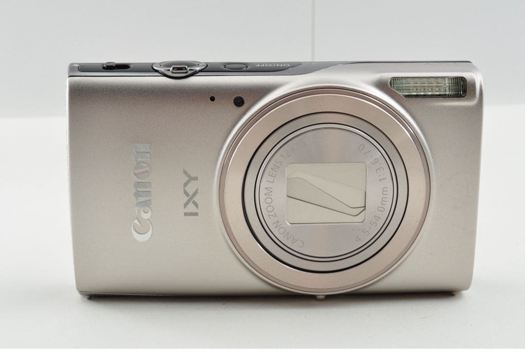 美品　Canon キャノン IXY 650 シルバー　デジカメ