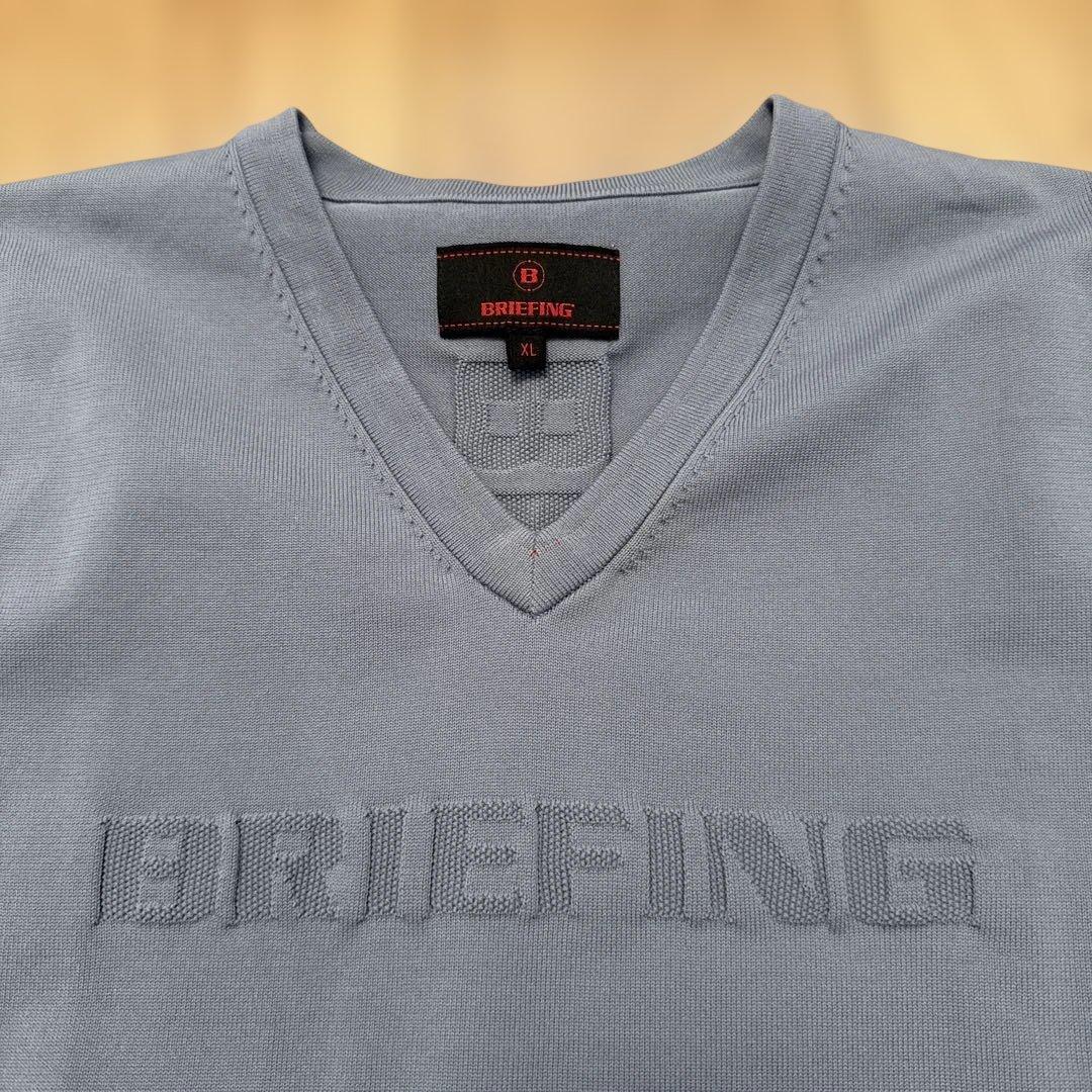Briefing ゴルフニットベストXL