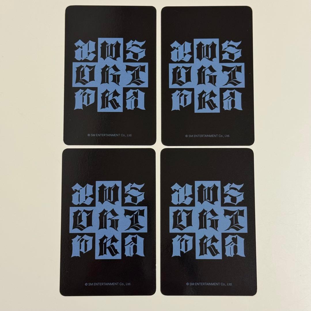aespa dirty work everline サイン会　トレカ　セット