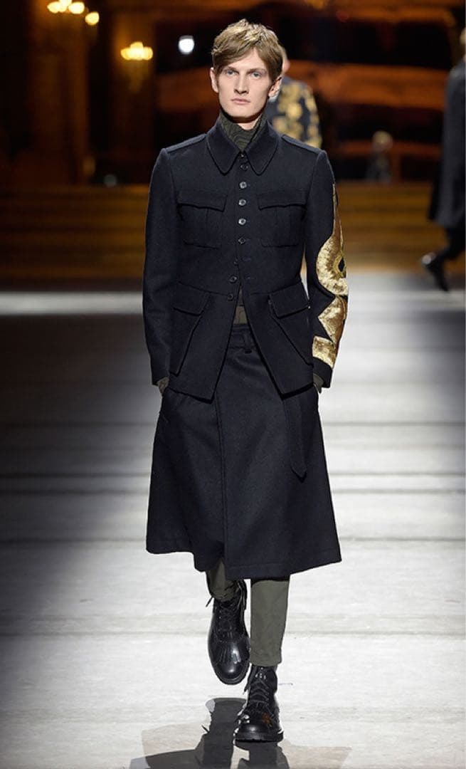 DRIES VAN NOTEN 16AW ウール リバーシブルジャケット44