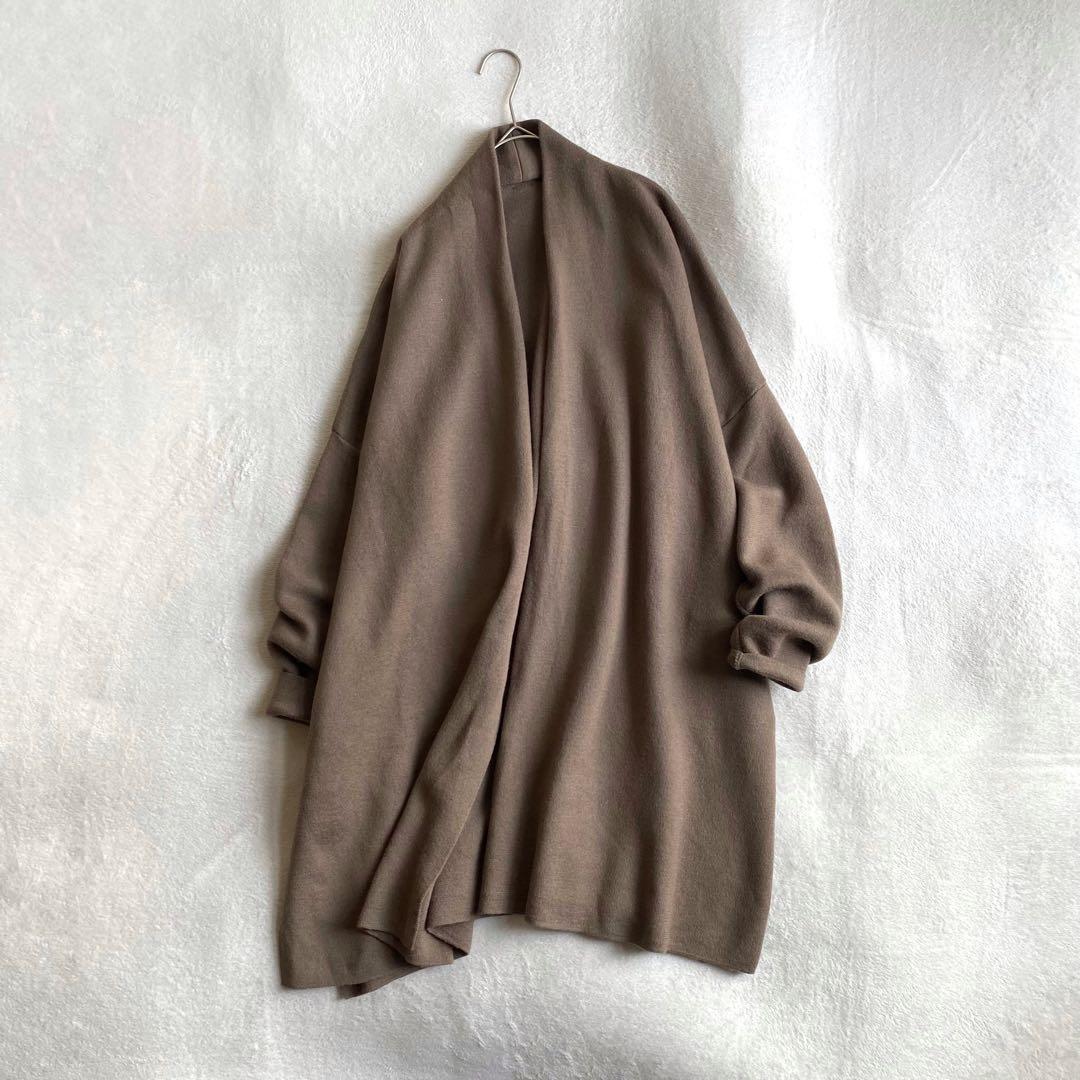 【定価3.7万✨】Deuxieme Classe スムースニットショートガウン