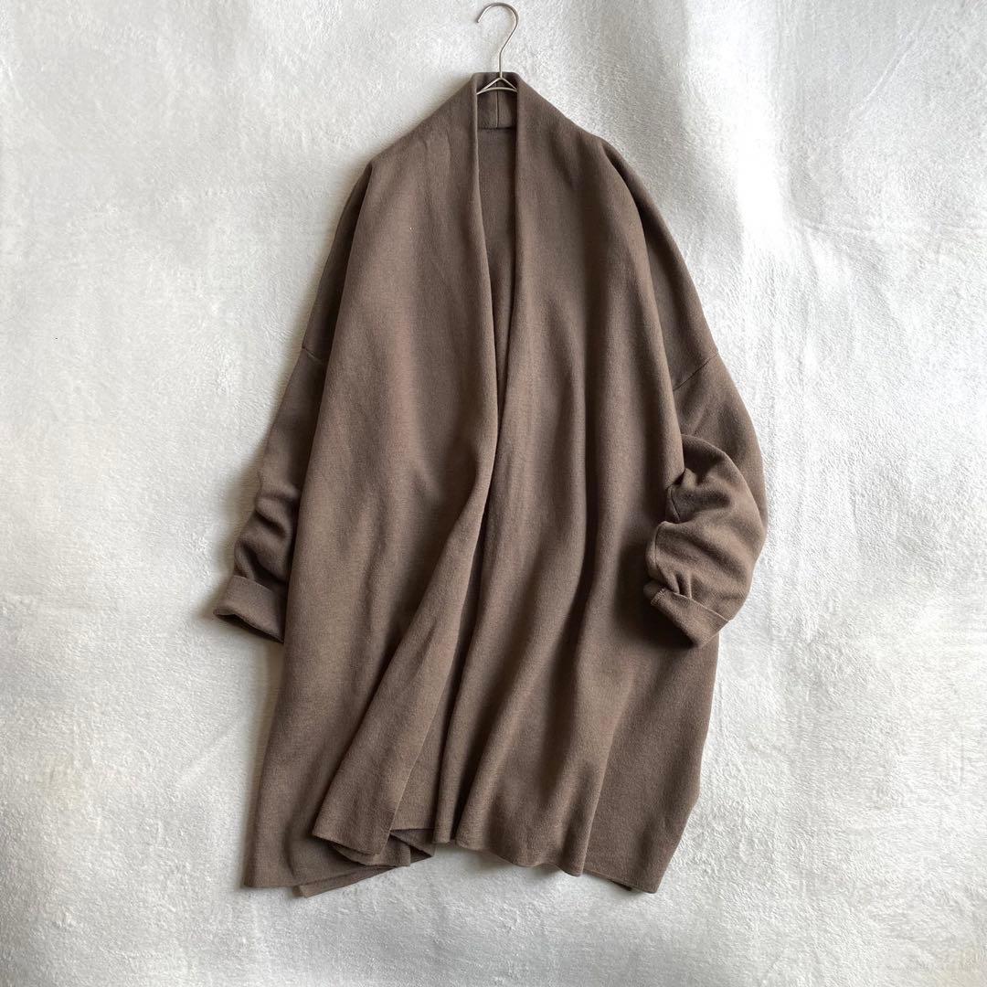 【定価3.7万✨】Deuxieme Classe スムースニットショートガウン