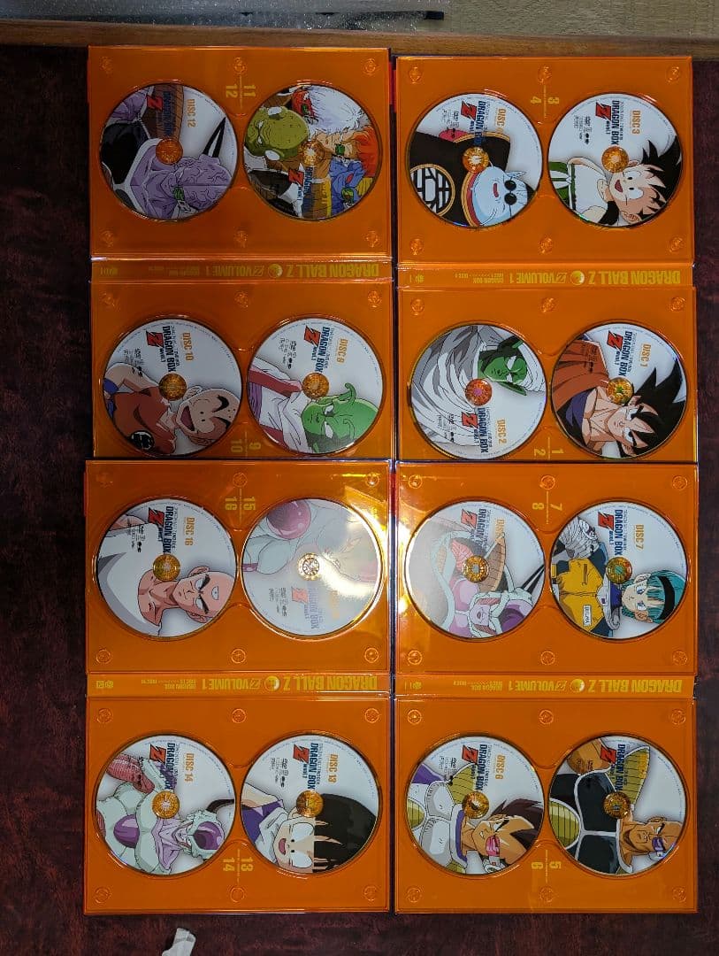 ドラゴンボールZ DVDBOX DRAGONBOXvol.1・2 セット