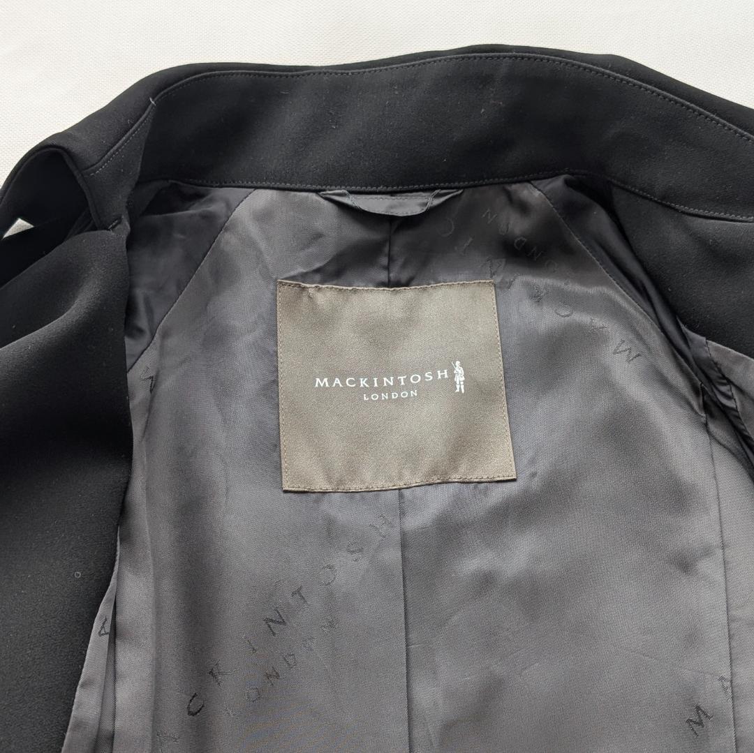 美品✨マッキントッシュロンドン トレンチコート　黒　36