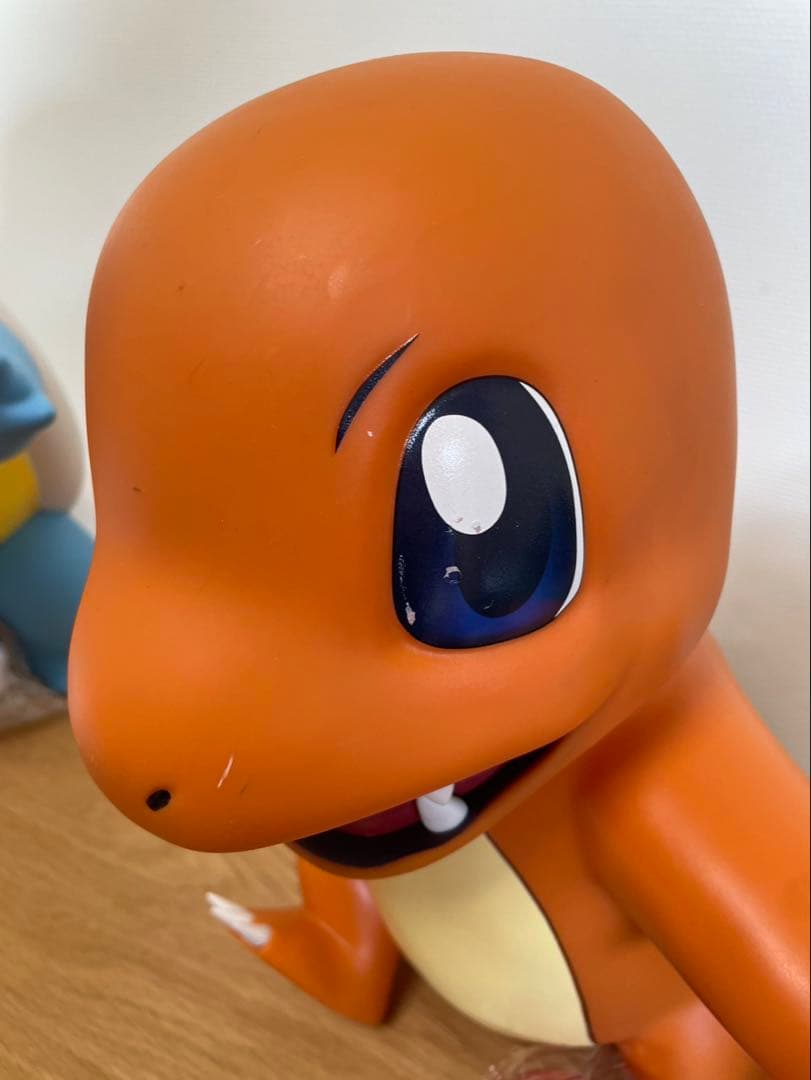ポケモン　ゼニガメ&ヒトカゲ&フシギダネ　BIGフィギュア