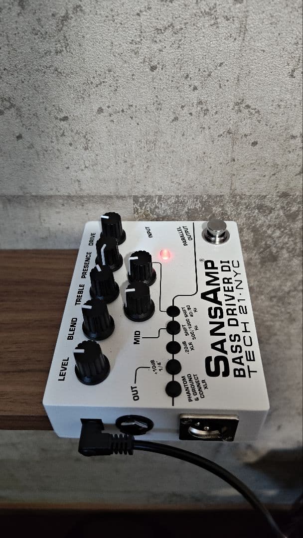 美品 SansAmp Bass D DI V2 reita