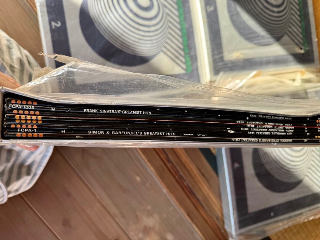 レコード　洋楽　4ボックスセット