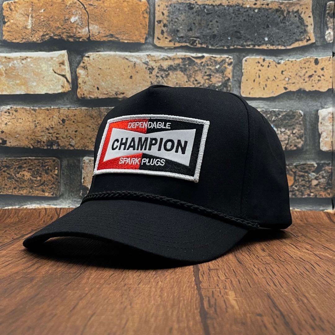 【CHAMPION】5パネルトラッカーキャップfartco同ブランド　アメカジ