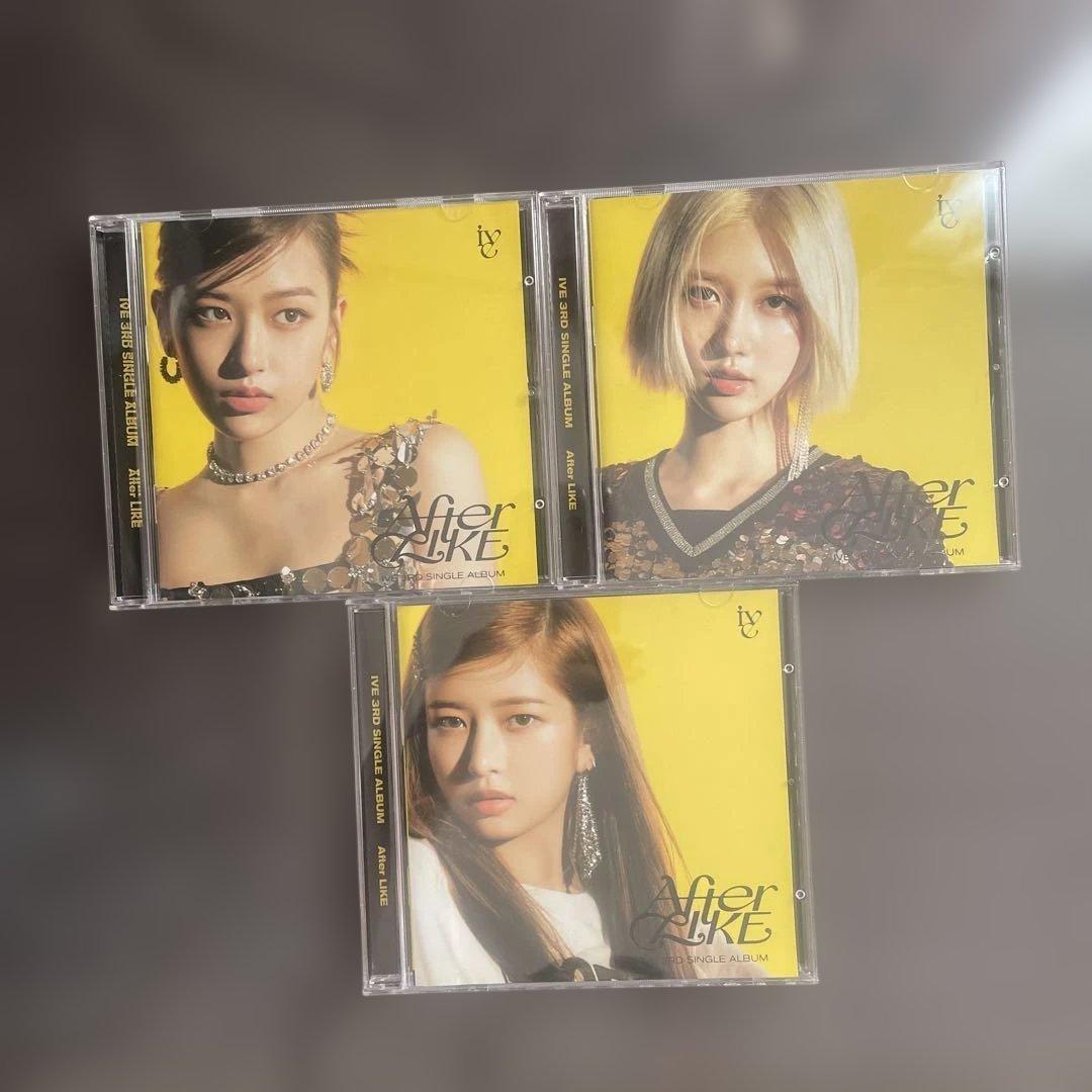 IVE afterlike jewel CD トレカ スタシ特典 コンプ