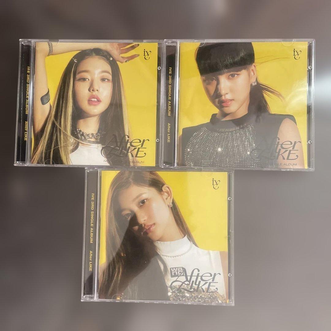 IVE afterlike jewel CD トレカ スタシ特典 コンプ