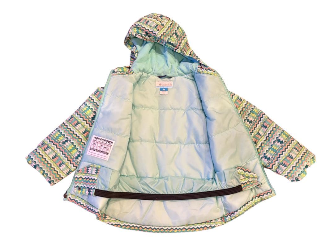 コロンビア　Columbia キッズ　スノーウェア　緑　120 XS
