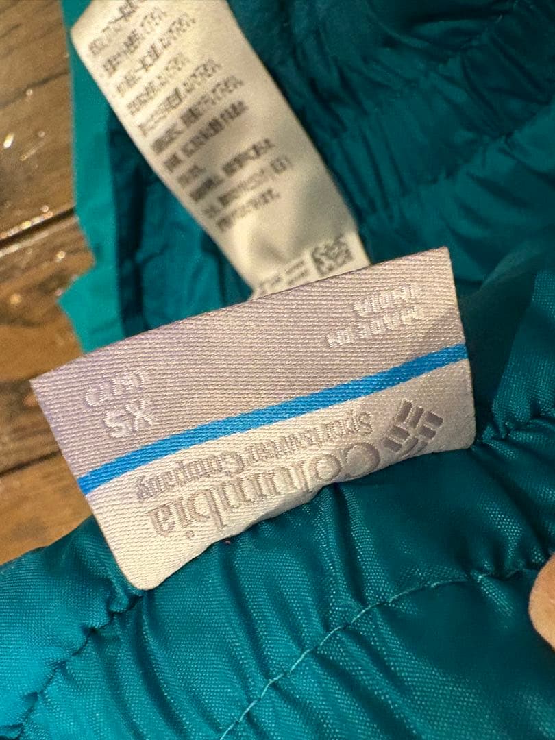 コロンビア　Columbia キッズ　スノーウェア　緑　120 XS