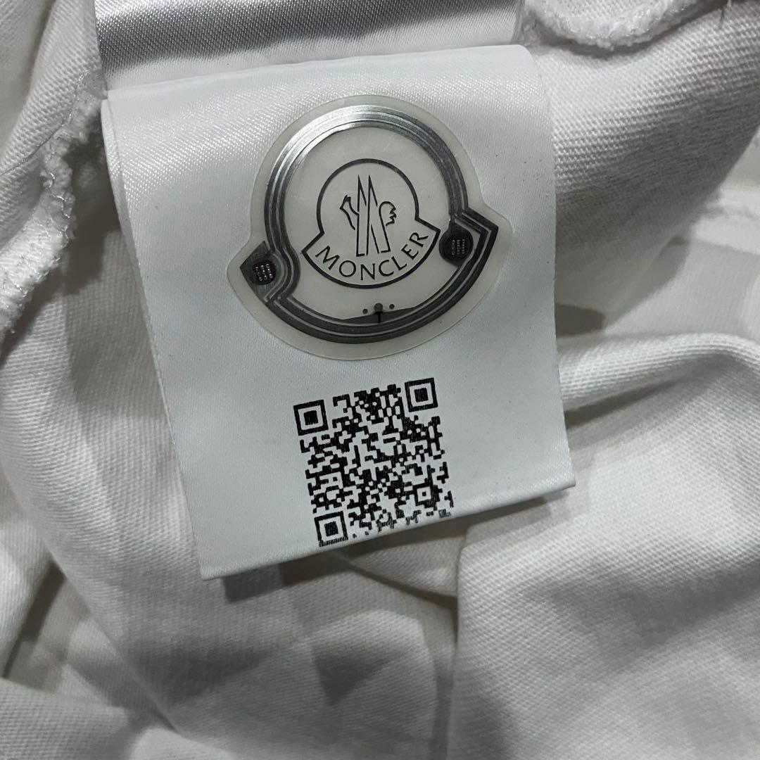 MONCLER モンクレール　半袖　Sサイズ　トリコロール　ペイント風