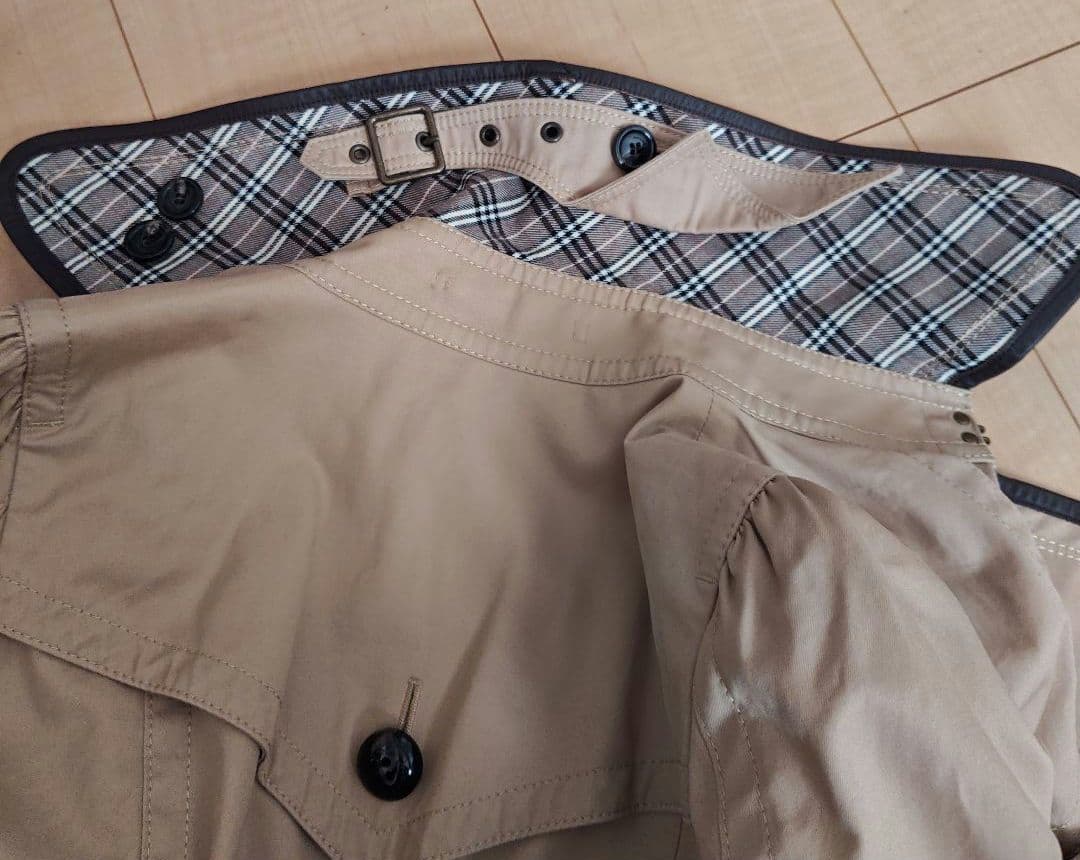 BURBERRY BLUEREBEL トレンチコート スプリングコート ベージュ