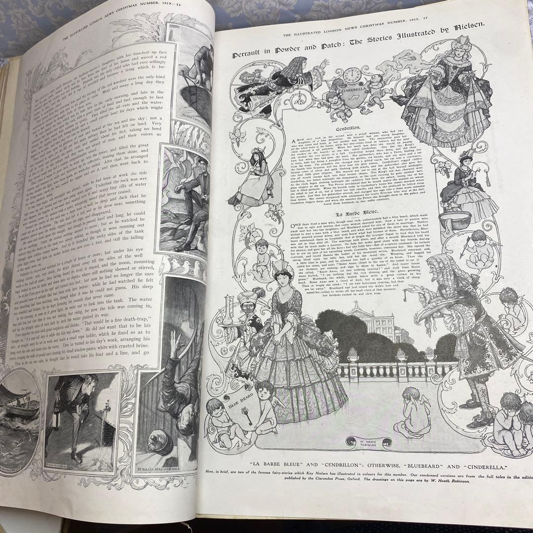 大きな海外アンティーク雑誌