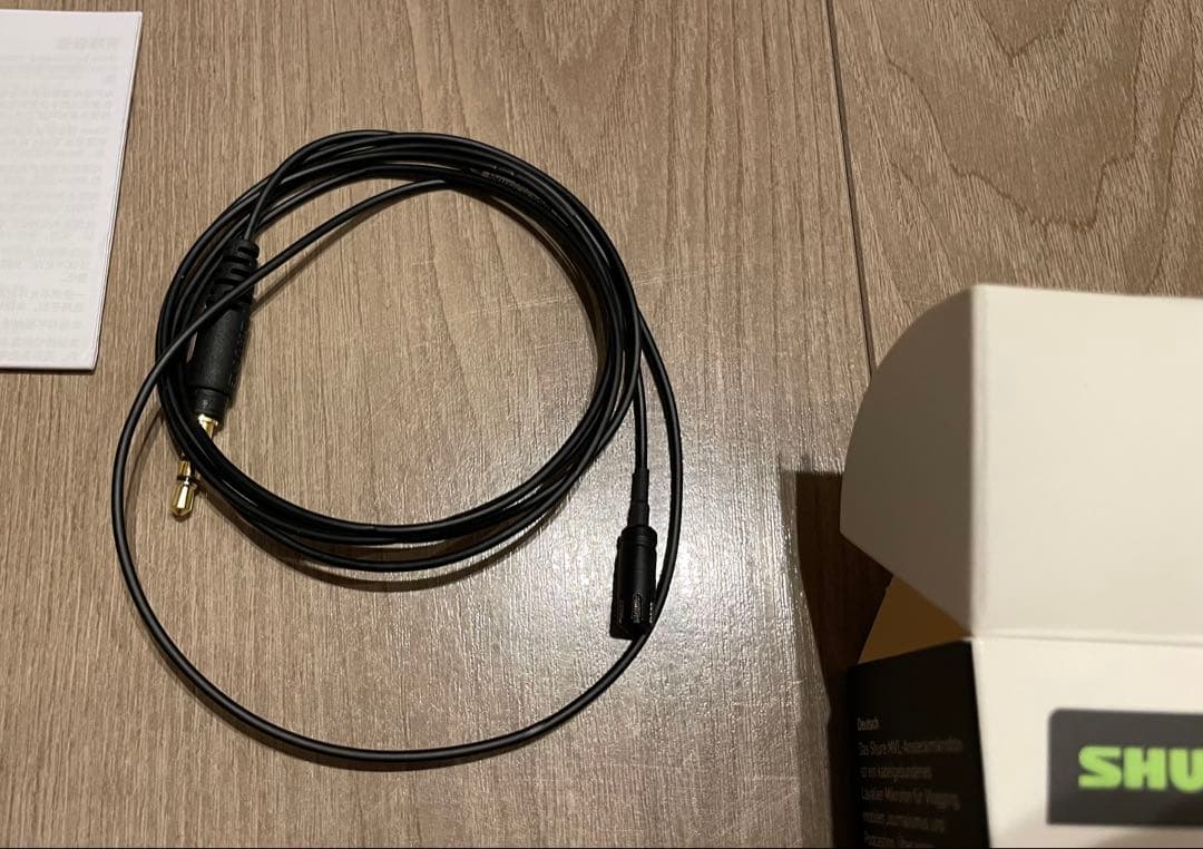 SHURE MVL CLIP-ON MICROPHONE ピンマイク
