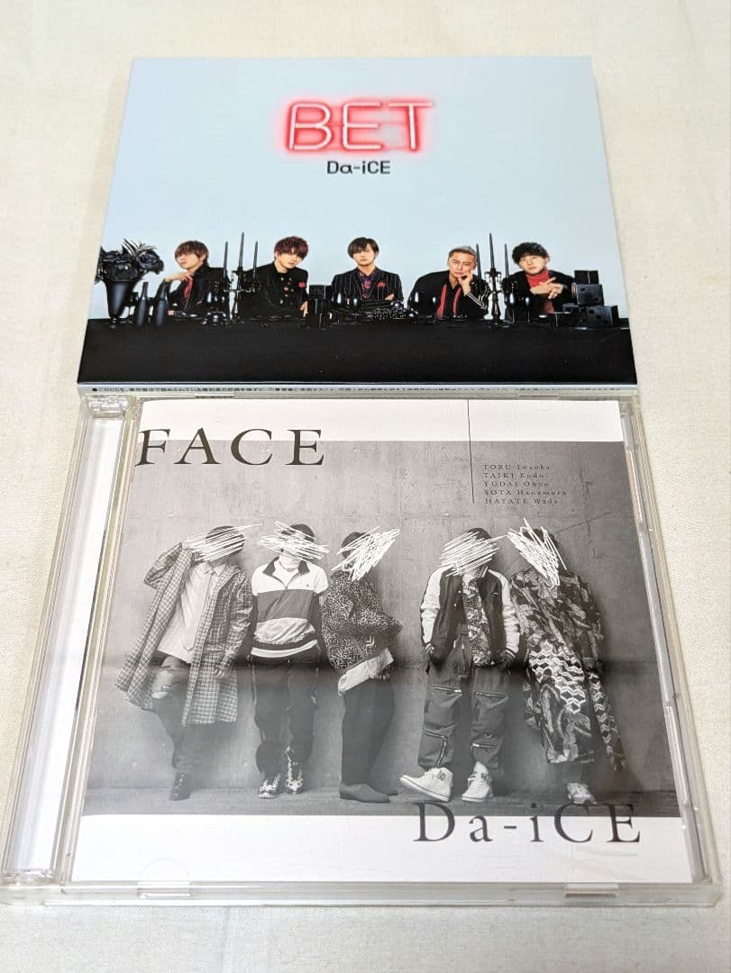 BET 初回限定盤B FACE 初回限定盤C
