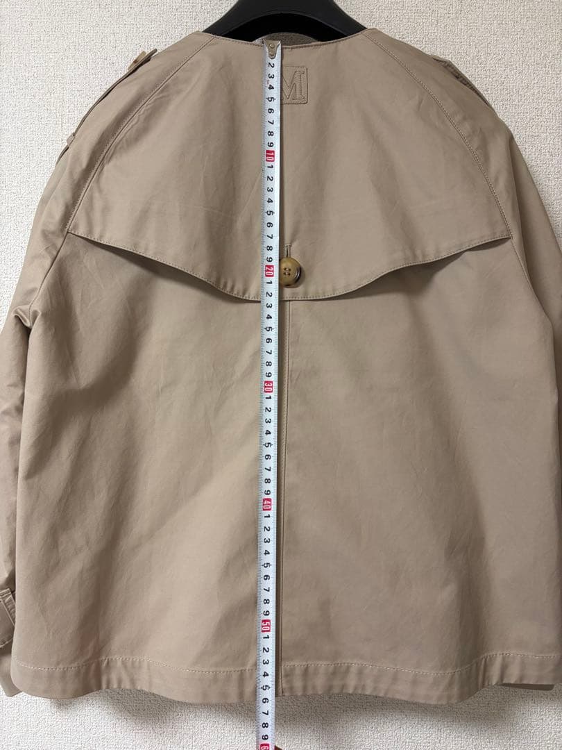 マックスマーラ　ショート　トレンチコート　34美品