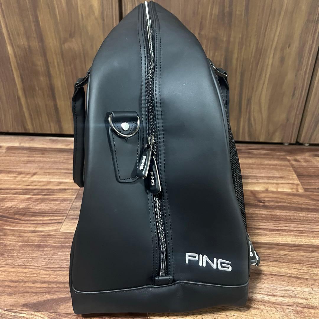 美品 PING ボストンバッグ ブラック