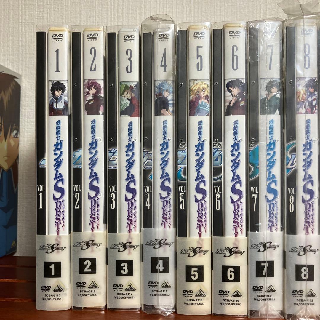 DVD SEED DESTINY全巻、SEEDスペシャルエディション3巻セット他