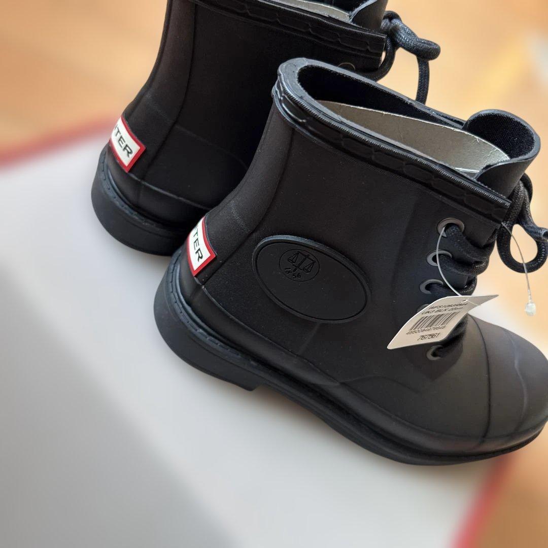 ★美品★HUNTER レースアップ　ショートブーツ