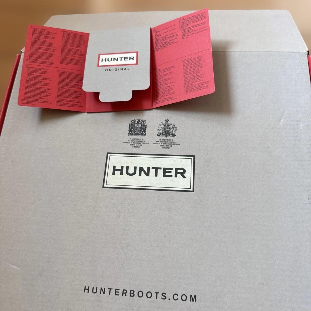 ★美品★HUNTER レースアップ　ショートブーツ