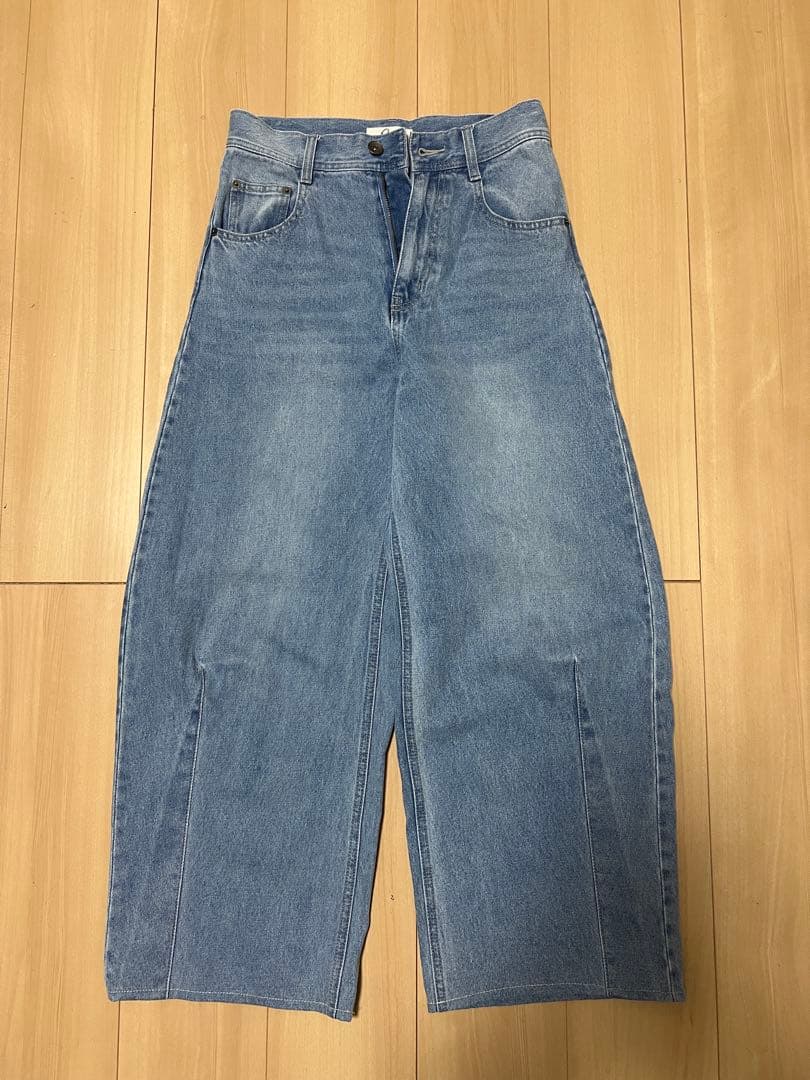 p*a様 コラージュ　ガリャルダガランテ　ブルージュデニム　裾加工済
