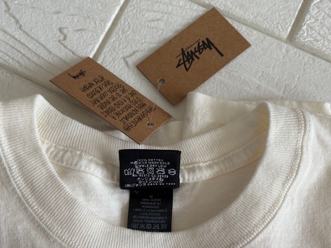 STUSSY／WES PALMS PIG DYED TEE 半袖 Ｔシャツ Ｍ