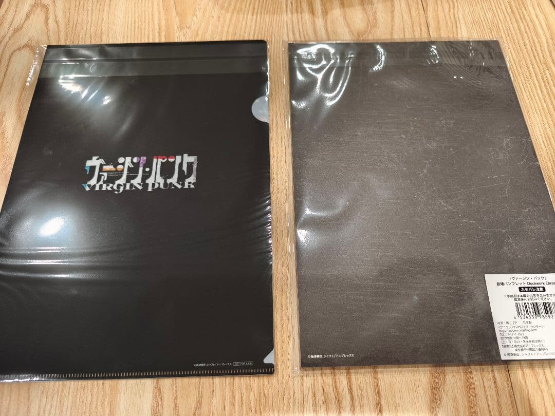 ヴァージン・パンク 来場者特典クリアファイル＋劇場パンフレット