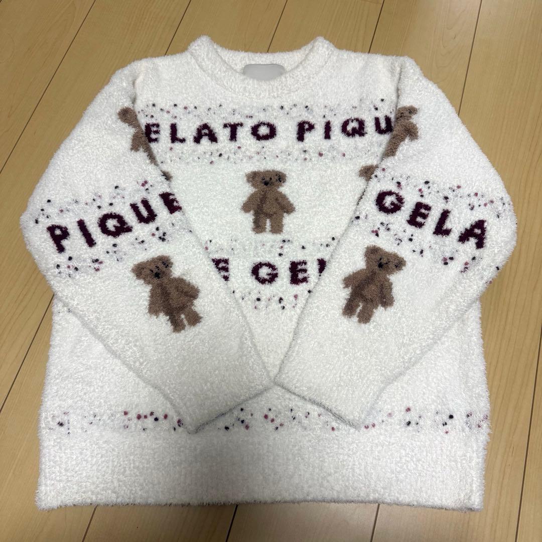 GELATO PIQUE テディベア柄