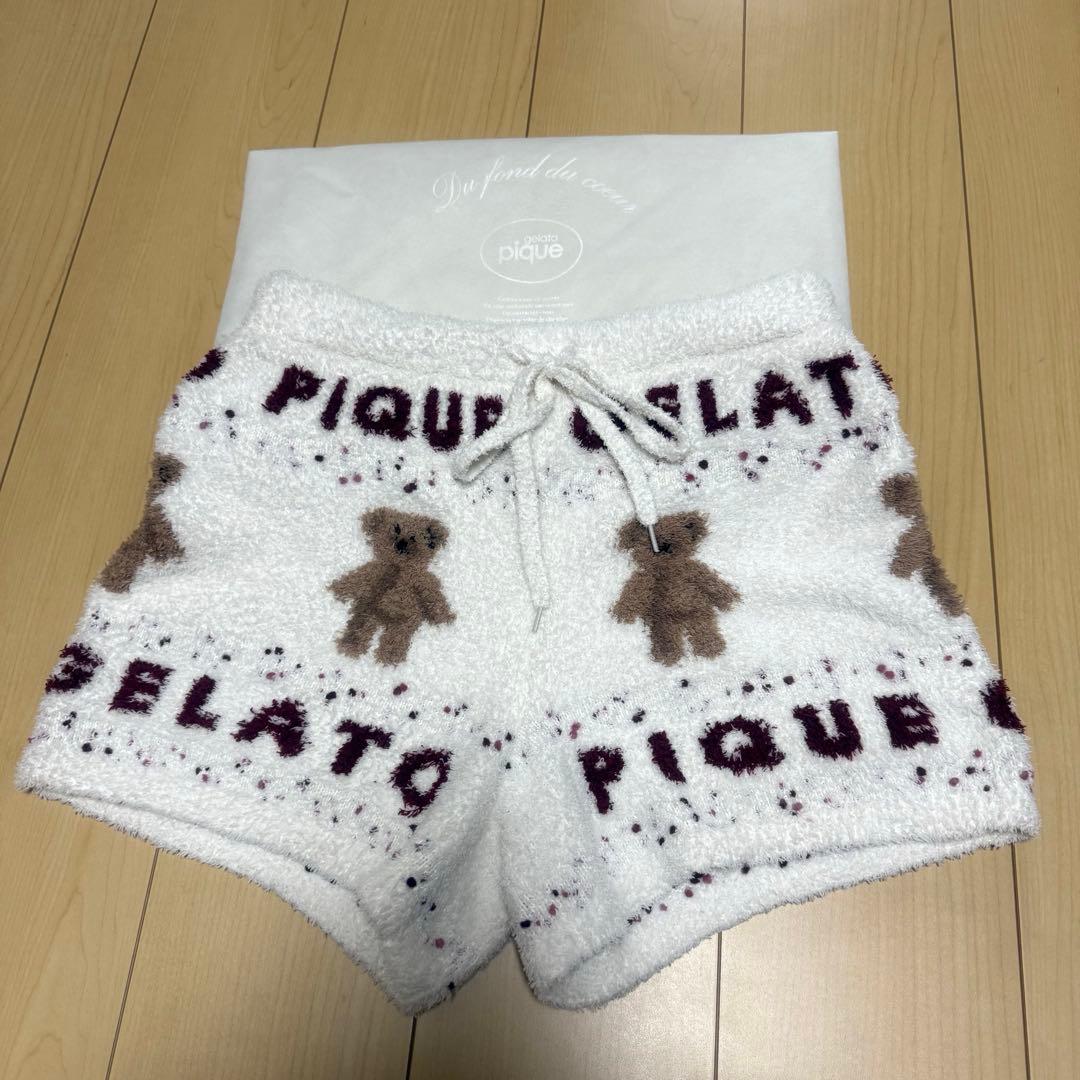 GELATO PIQUE テディベア柄