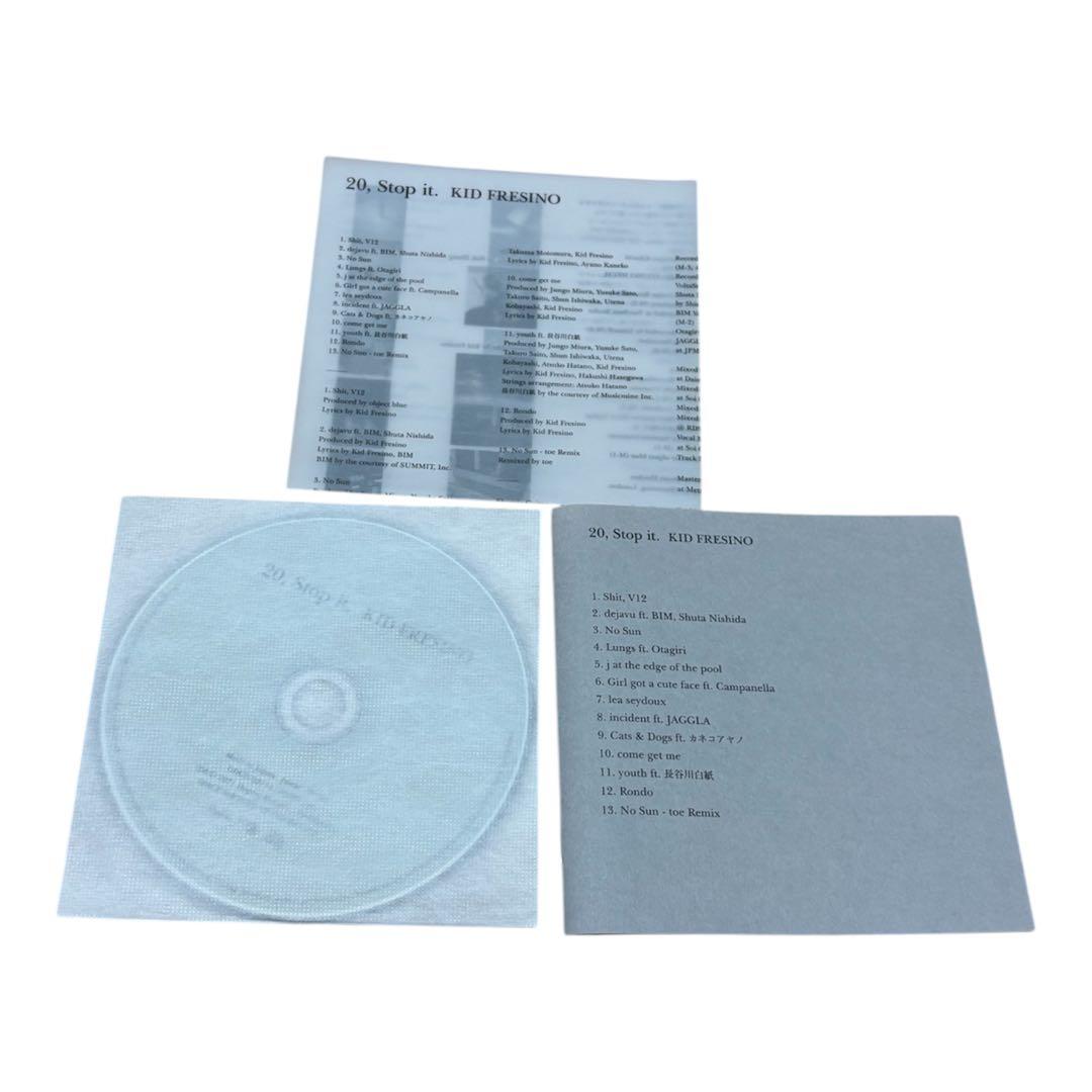 KID FRESINO 20,Stop it. 初回生産限定盤
