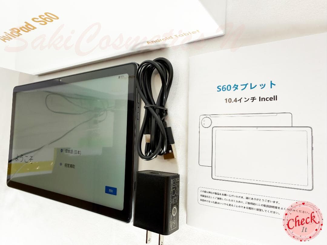 ✨一部不良品✨10インチタブレット✨ AvidPad♡S60 動作確認済み✨