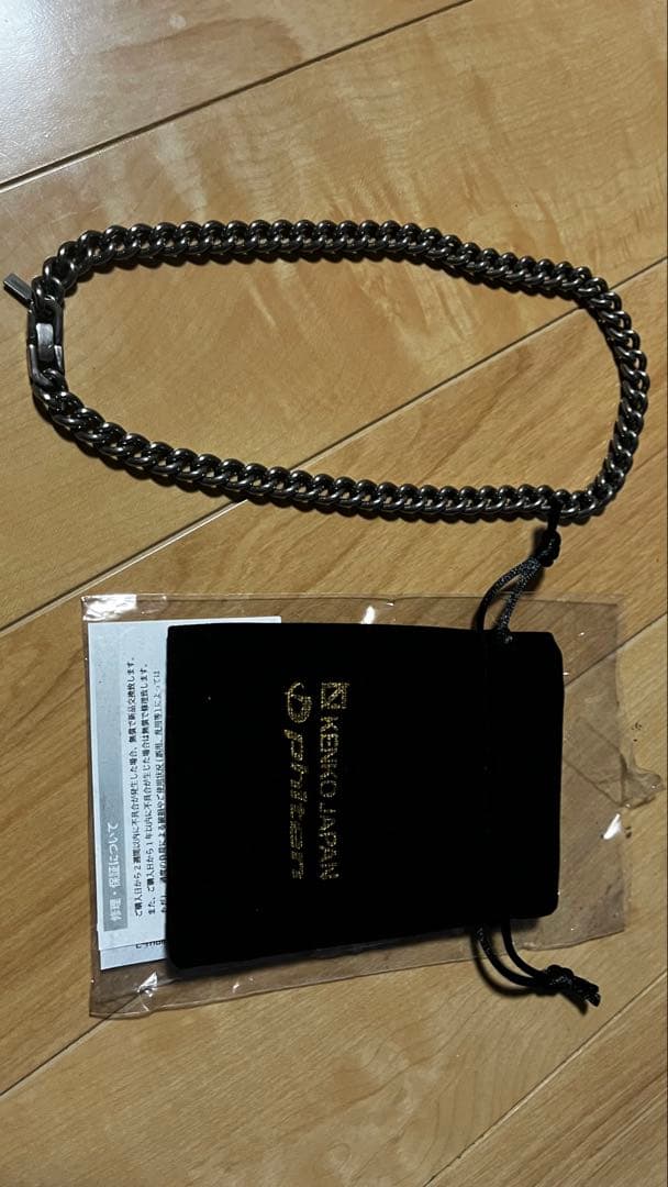 [KJファイテン]KJ phiten [限 定 品] チタン ネックレス 喜平