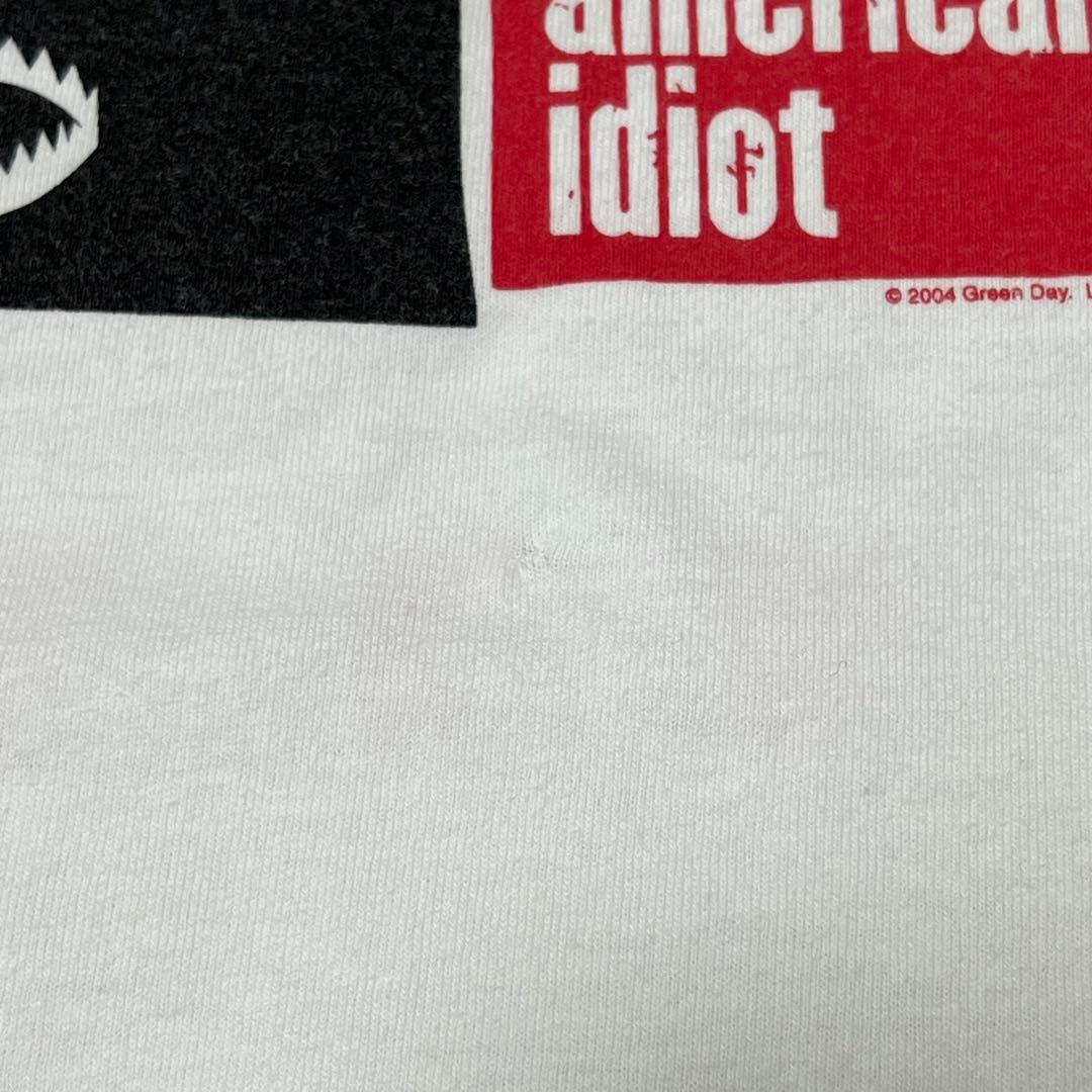2004 GREEN DAY×american idiot 半袖Tシャツ　バンT
