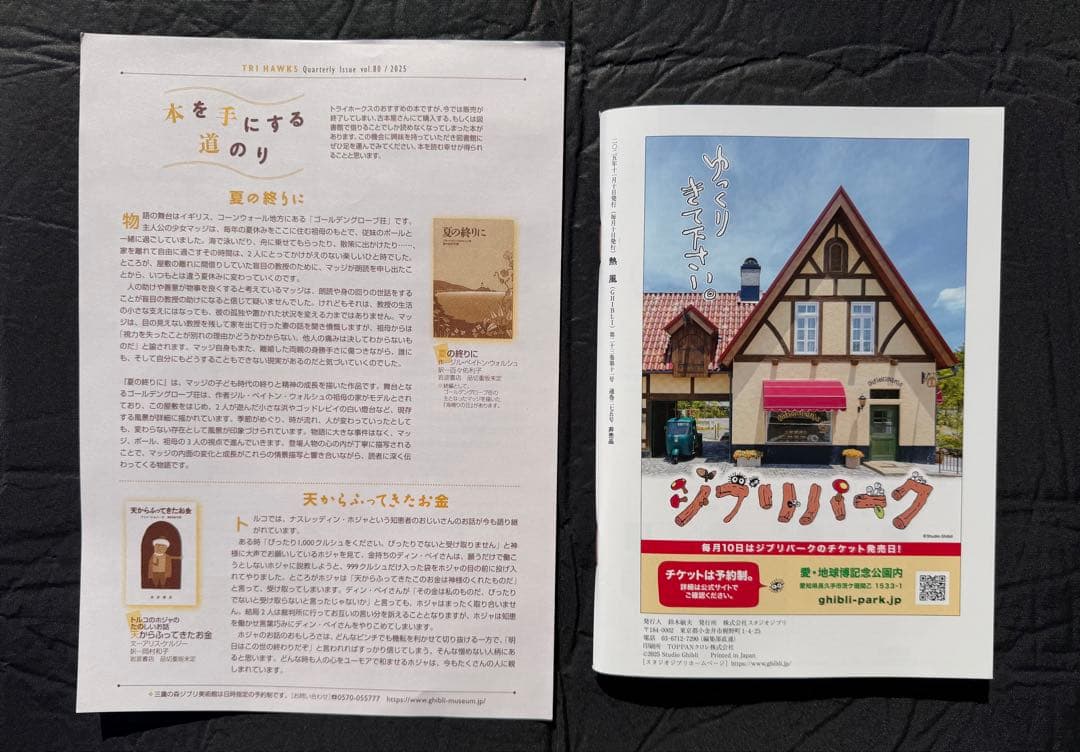 三鷹の森ジブリ美術館　短編映画　パンフレット　コンプリート　10冊セット　宮崎駿