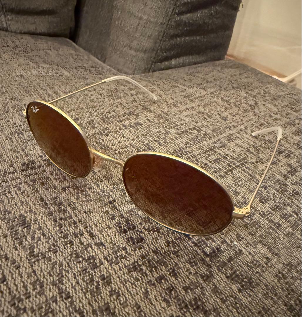 Ray-Ban ラウンドサングラス ブラウンレンズ