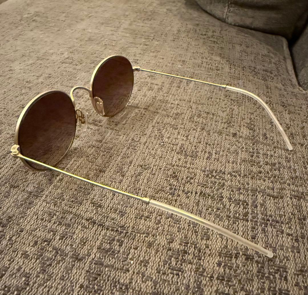Ray-Ban ラウンドサングラス ブラウンレンズ
