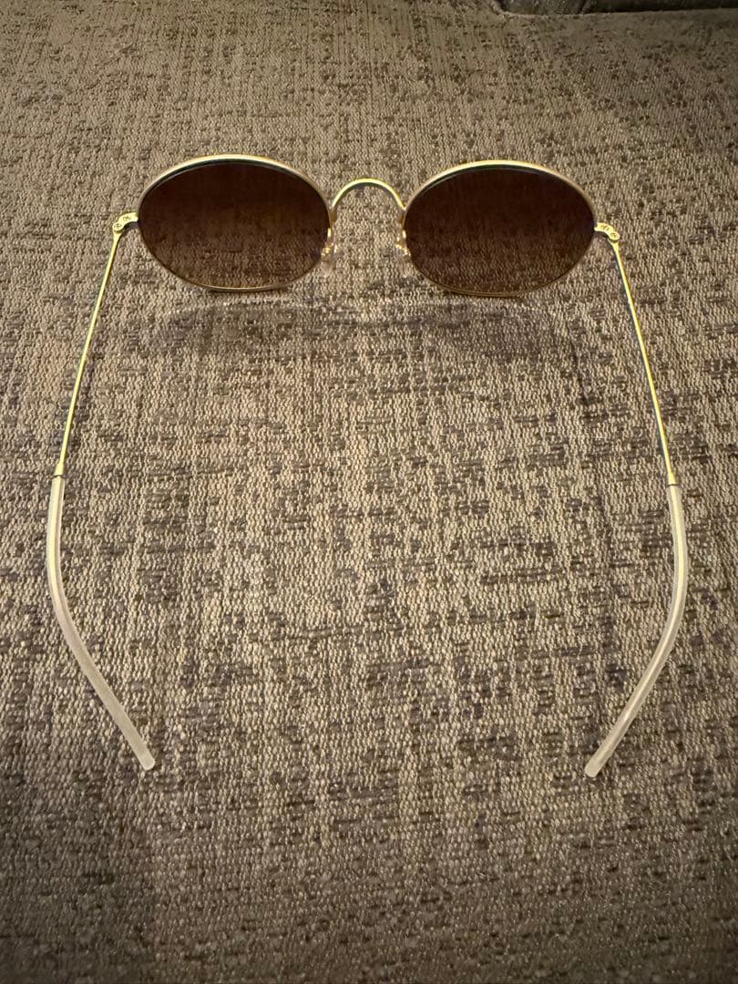 Ray-Ban ラウンドサングラス ブラウンレンズ