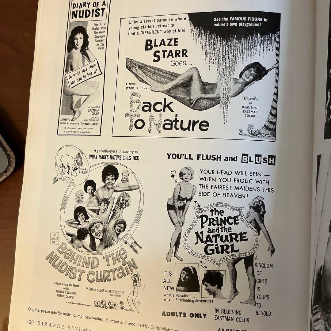 洋書 Bizarre Sinema! Sexploitation Filmmakers