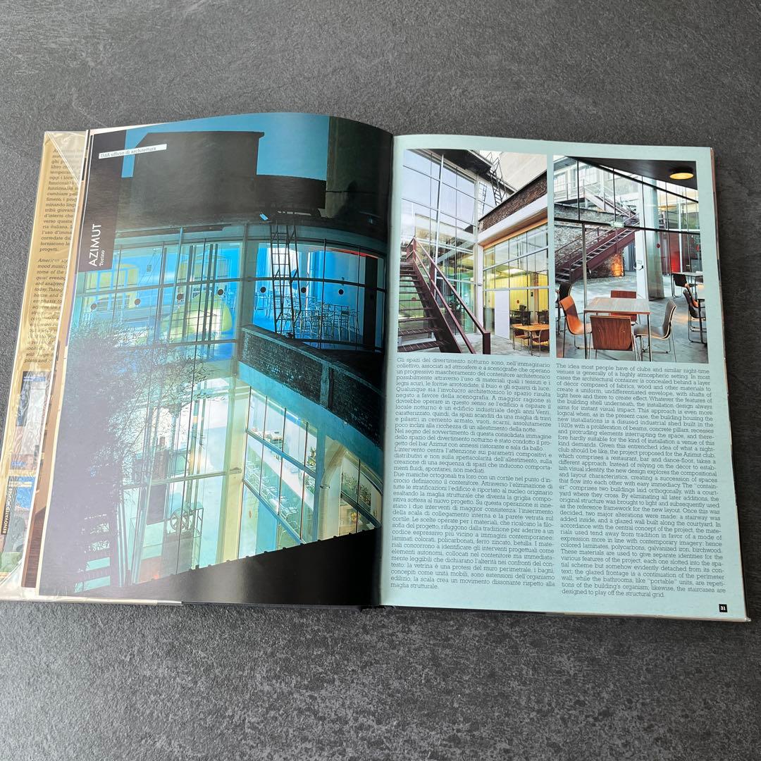 洋書『NEW BARS CAFES &PUBS IN ITALY』建築・店舗