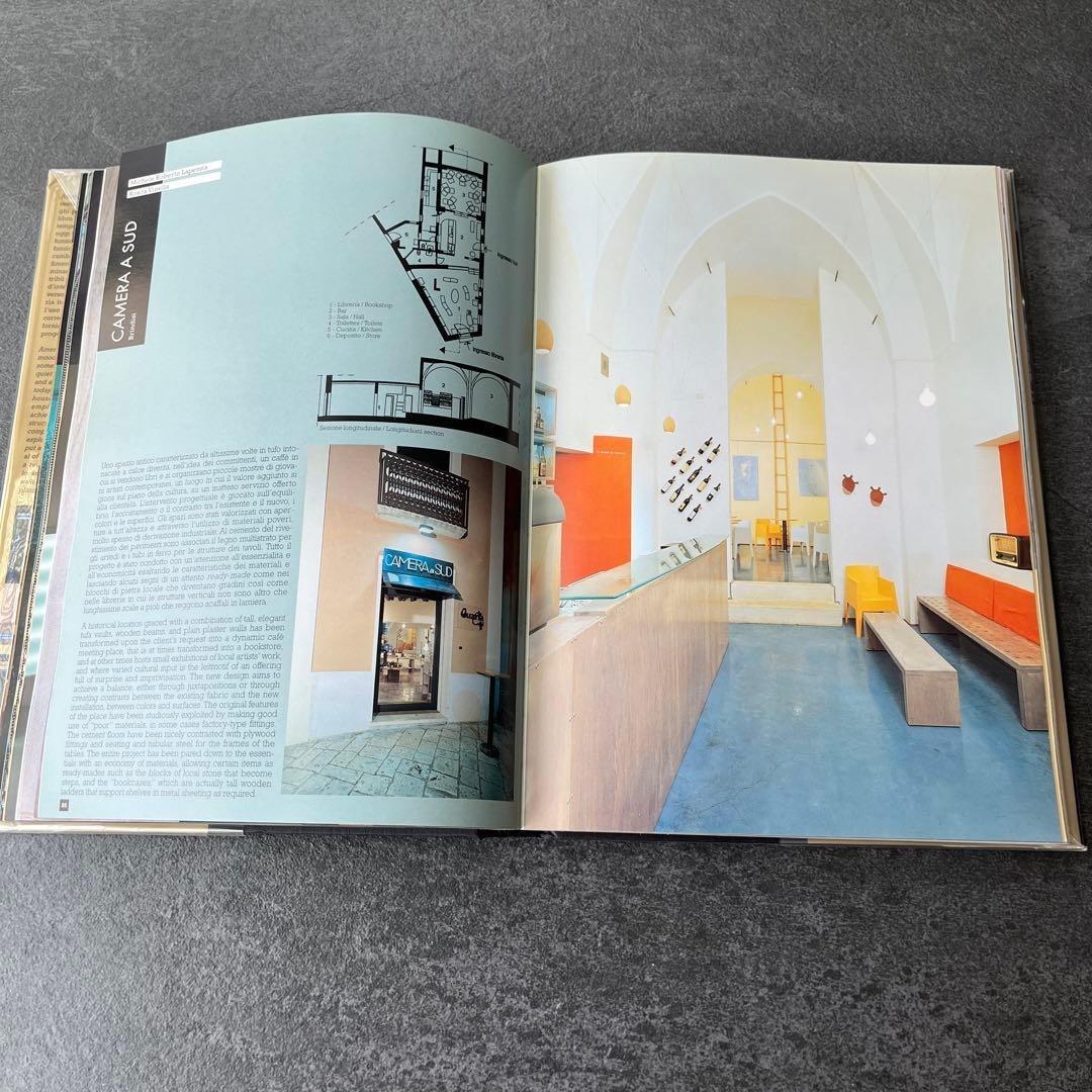 洋書『NEW BARS CAFES &PUBS IN ITALY』建築・店舗