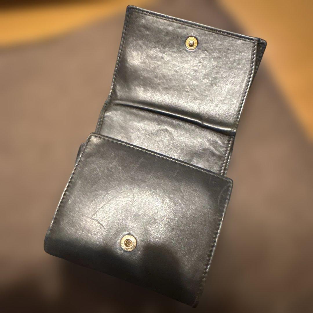 GUCCI 三つ折財布 ブラック
