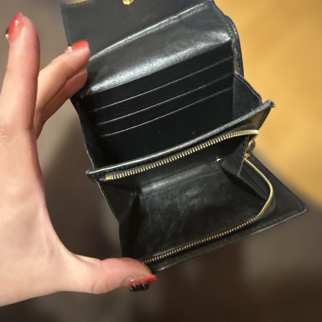 GUCCI 三つ折財布 ブラック