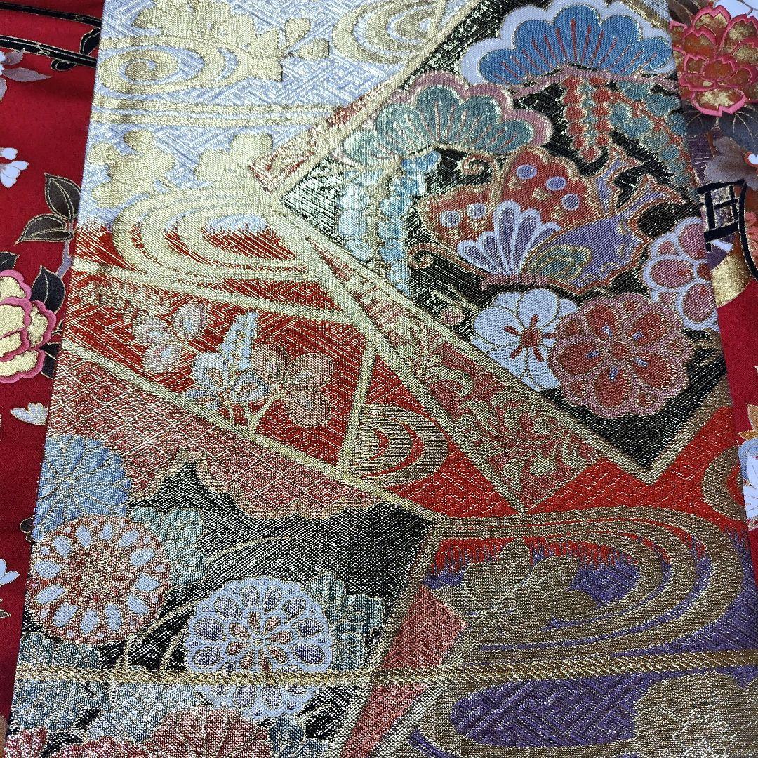 SALE中！振袖フルセット(6点)成人式・豪華刺繍・高級古典柄・金彩・高級手縫い