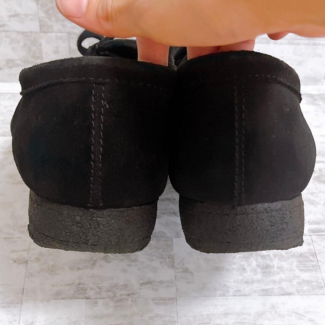 Clarks クラークス ワラビー スエード 30cm UK12 黒 ブラック