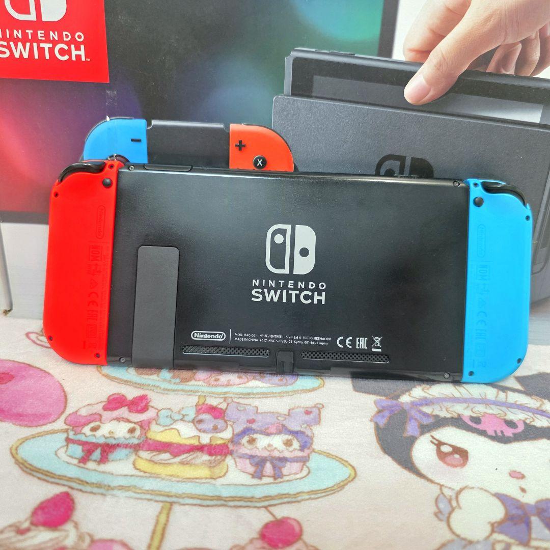 532【良品】Nintendo Switch 本体 未対策機 　 液晶キズ無し