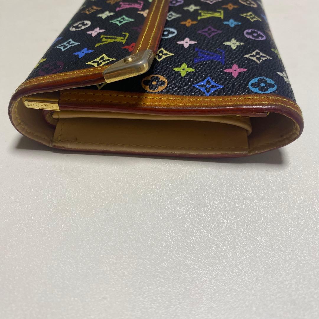 Louis Vuitton マルチカラー 三つ折り財布